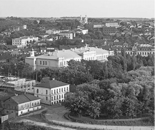 Вид на Витебский пединститут. 1921 год Вид на Витебский пединститут. 1921 год
