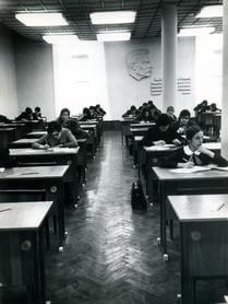 Общий читальный залю 1970-е годы Общий читальный залю 1970-е годы