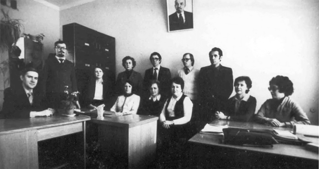 Кафедра алгебры и методики преподавания математики. 1970 год Кафедра алгебры и методики преподавания математики. 1970 год